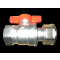 Ball valve 5/4" cap nut x 5/4" internal thread