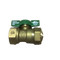 Ball valve 19,05 mm (3/4") DVGW approval